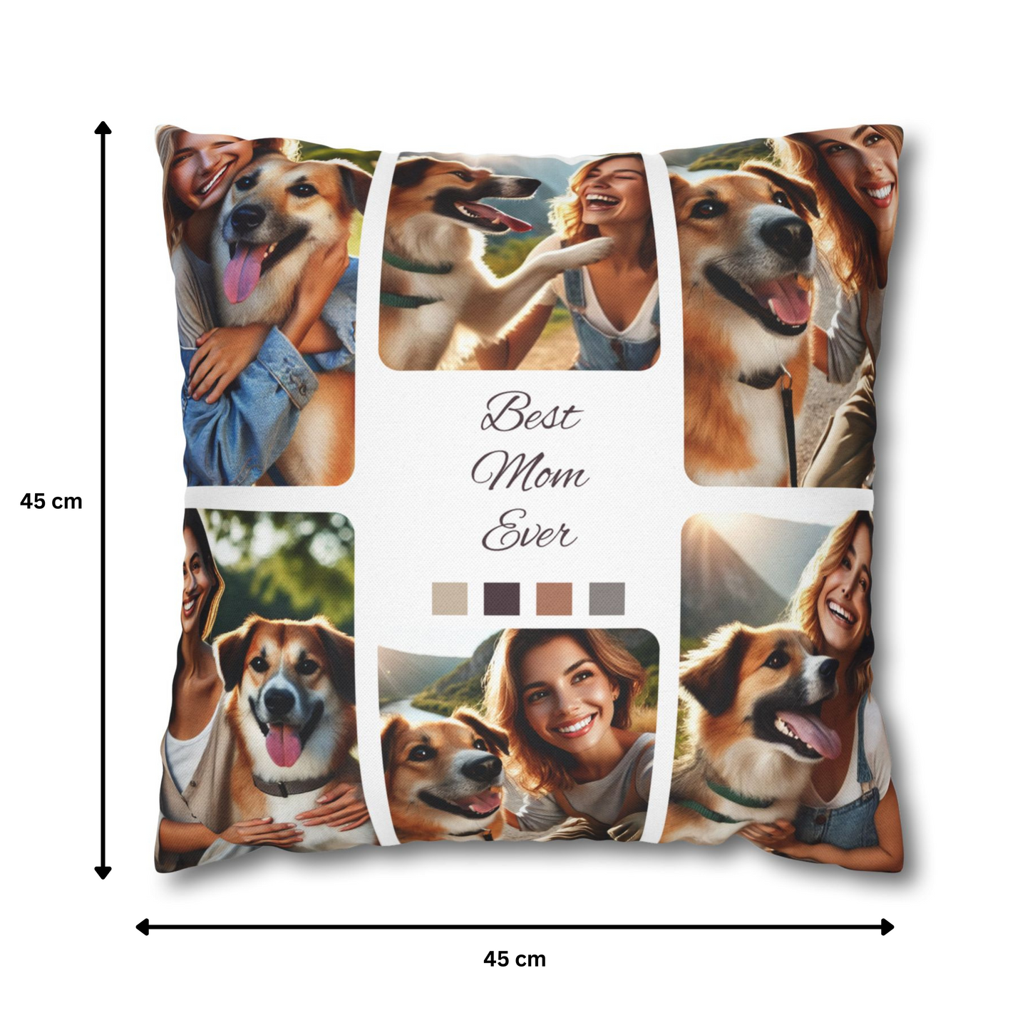 Personalised Photo Pillowcase Cushion Pillow Case Cover Custom Gift - Any photos